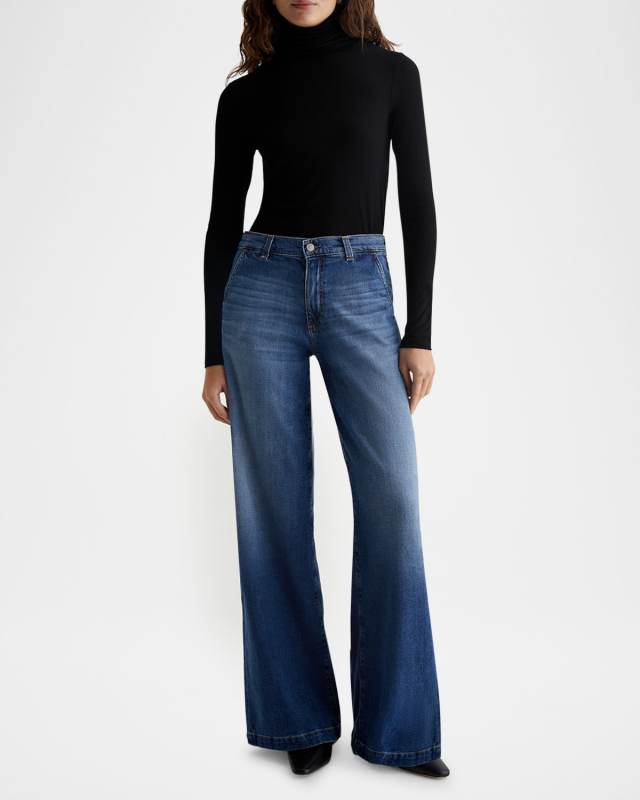 Stella Wide-Leg Palazzo Jeans